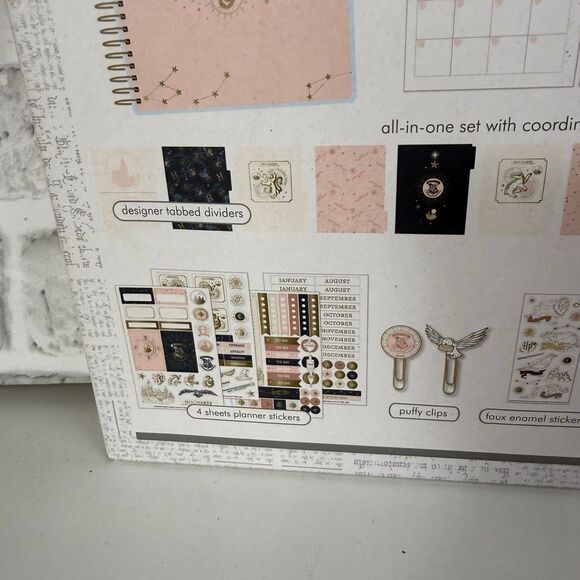 Paper House Harry Potter Hogwarts Planner Set NWT - Picture 5 of 7